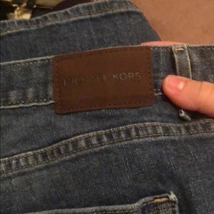 michel kors denim jeans
